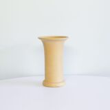 Beige conical vase