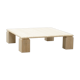 70’s Italian travertine coffee table