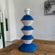 D'Albret France Vintage Memphis Ceramic Lamp