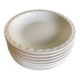 Set de 8 assiettes creuses Festons de Pierre Motton pour Gien 1970