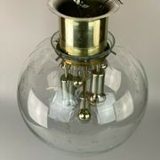 Plafonnier à boule doria en verre espace age design
