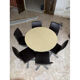 Table formica 1968 et 6 chaises