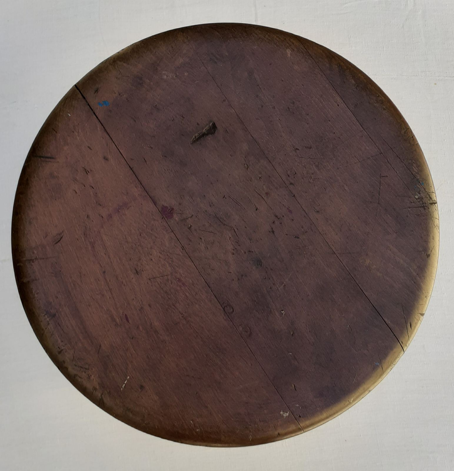 Wooden workshop stool