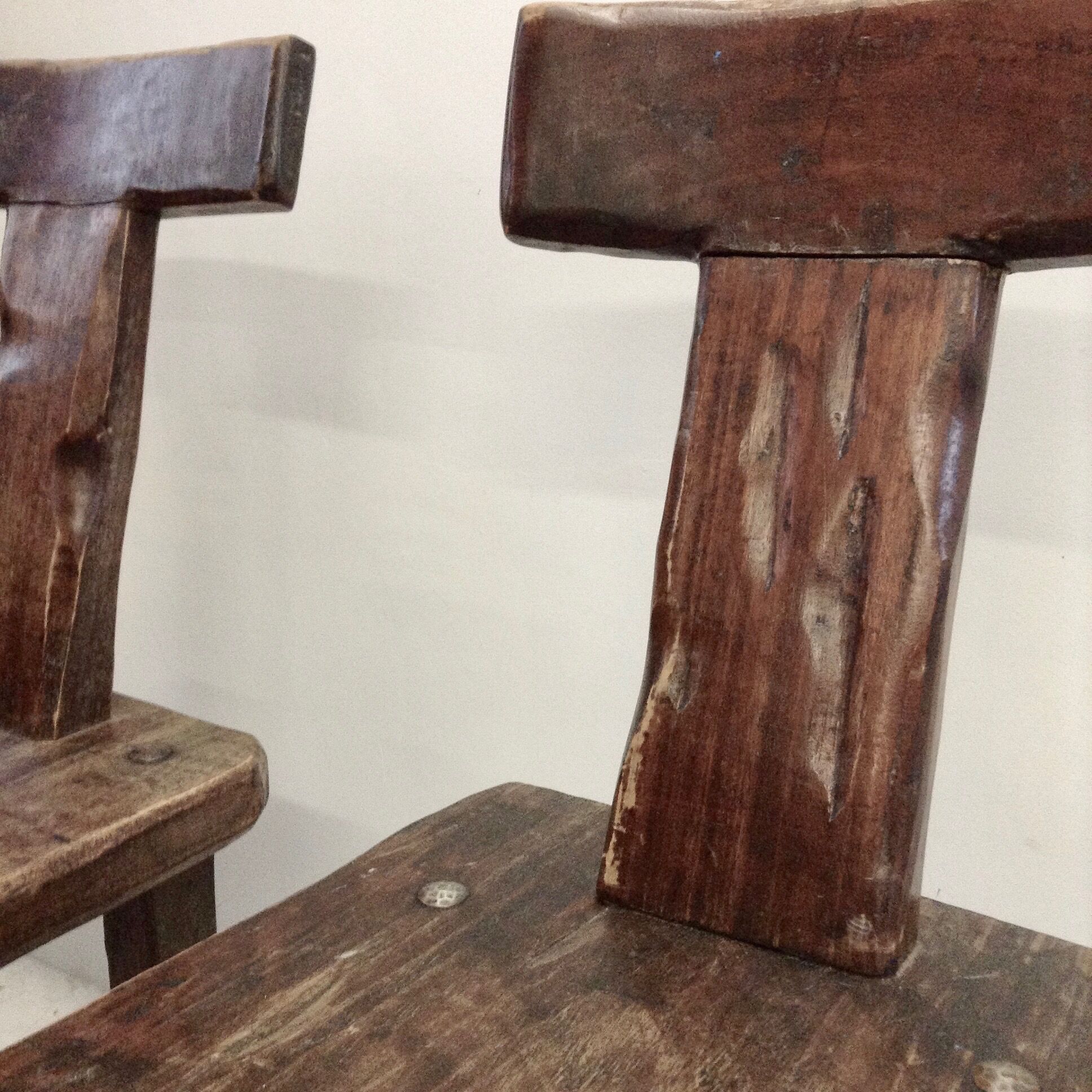 Brutalist chairs