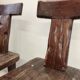 Brutalist chairs
