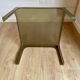 3 vintage smoked plexiglass coffee tables / side tables – Space Age