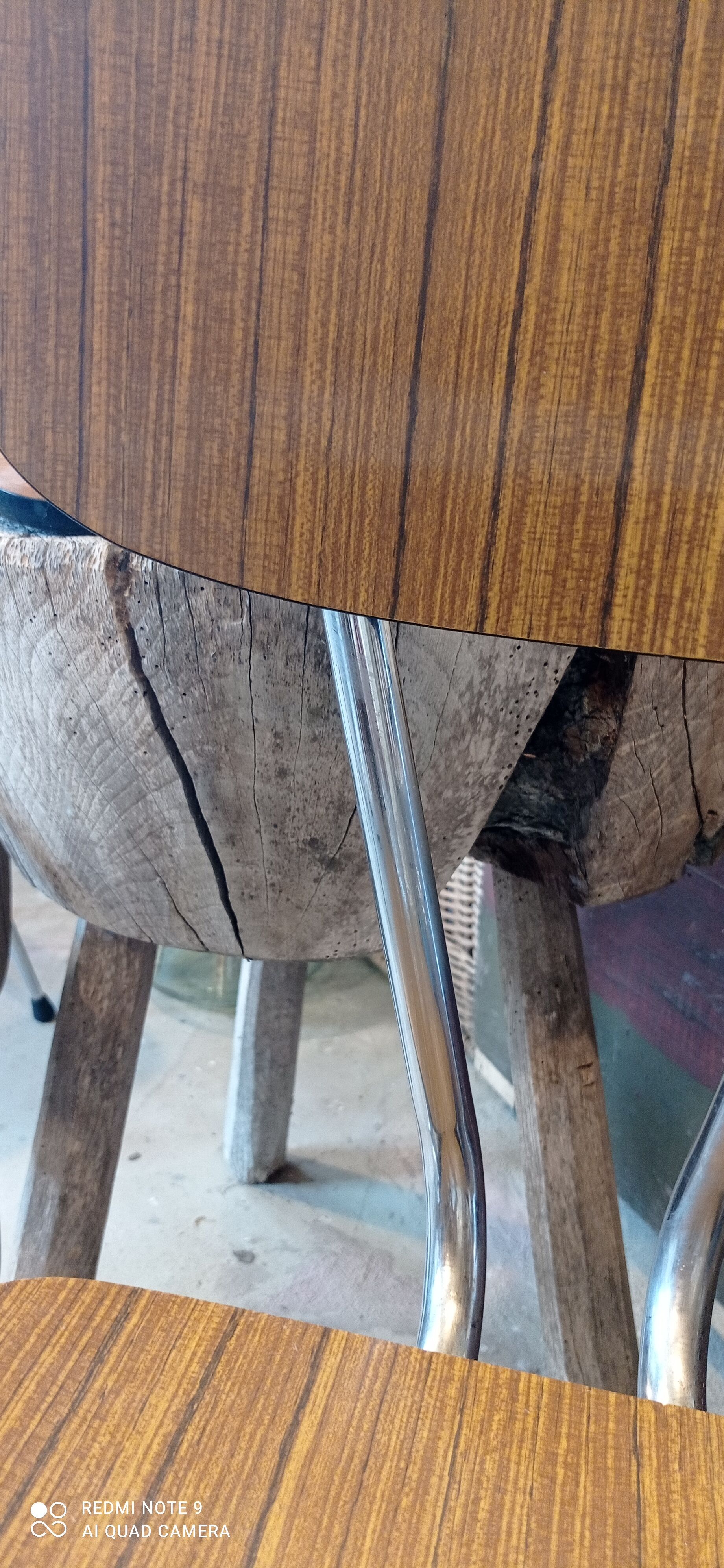 Lot chairs year 60 formica