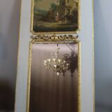 19th century trumeau mirror