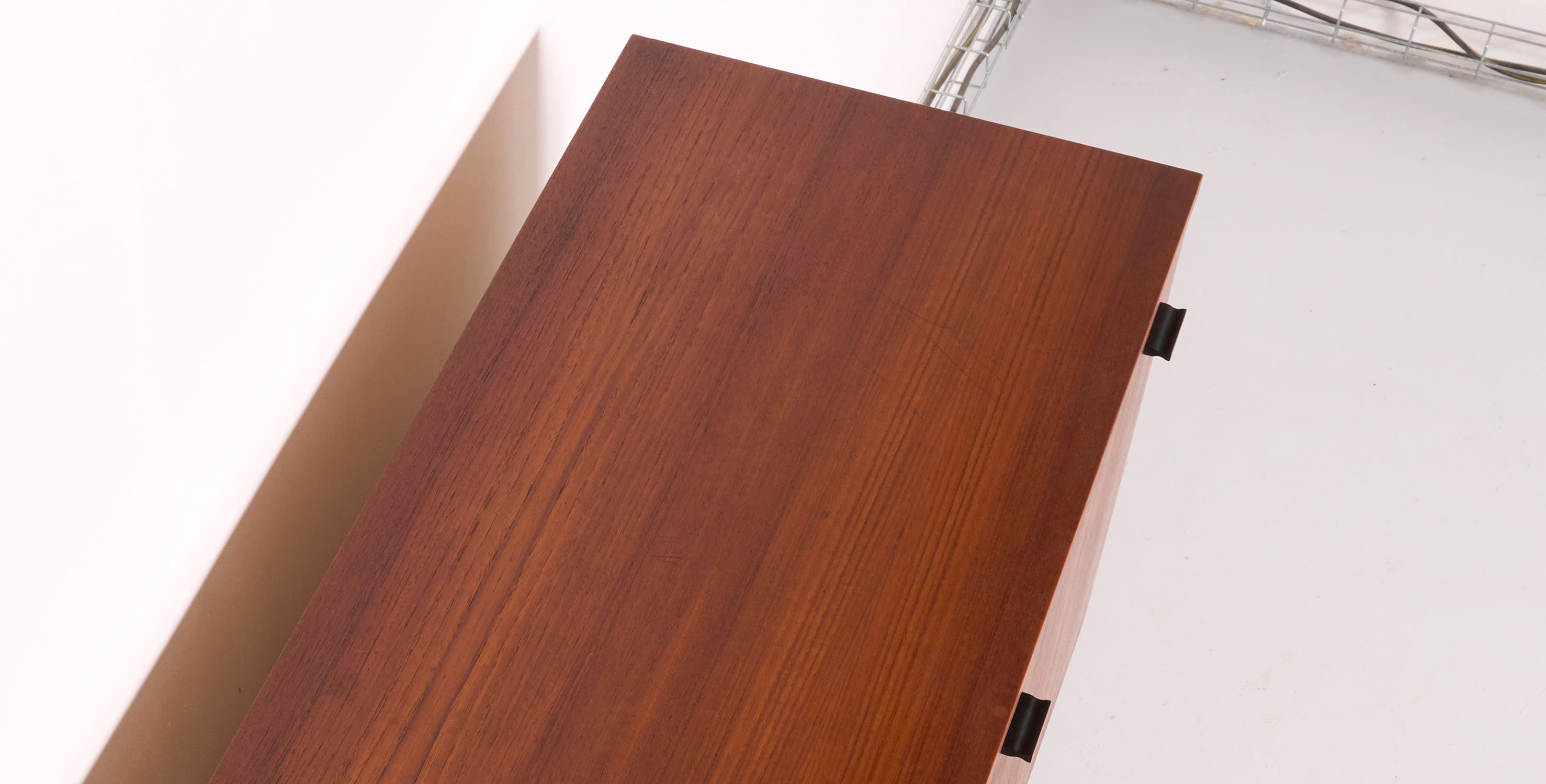 Vintage high sideboard, modernist style, L116cm