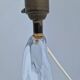 Lamp Base Swan Neck Signed Daum