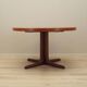 Round teak table, Danish design, 1970s, production: Denmark