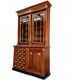Armoire d’apothicaire Art Déco en acajou et marbre, 1909