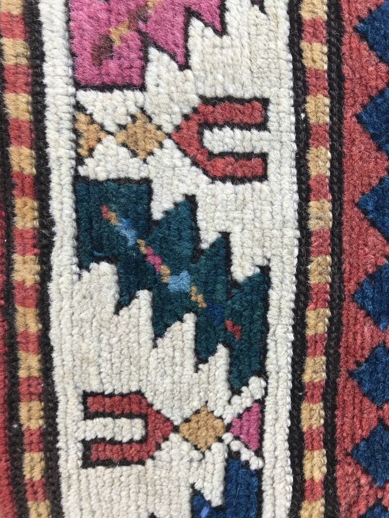 Tapis ancien Kazak 204x280cm