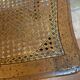 Paire de chaises style Louis XV en bois et cannage