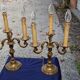 Bronze candelabras