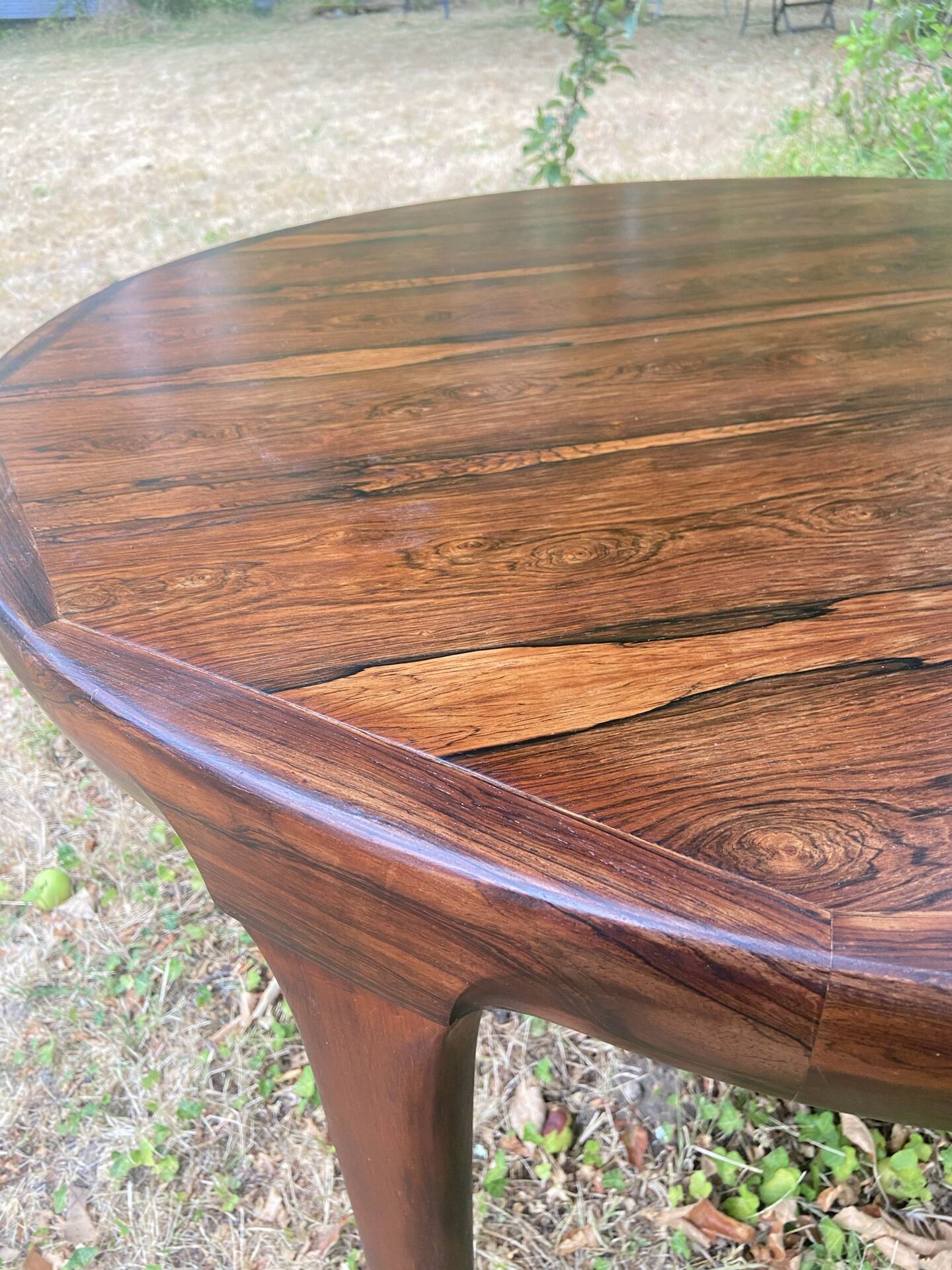 Table à manger scandinave palissandre de Rio
