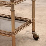 Trolleys three tables made in France in the 1950s.