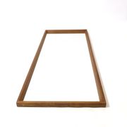 Scandinavian mirror, 1960s, 74x32cm