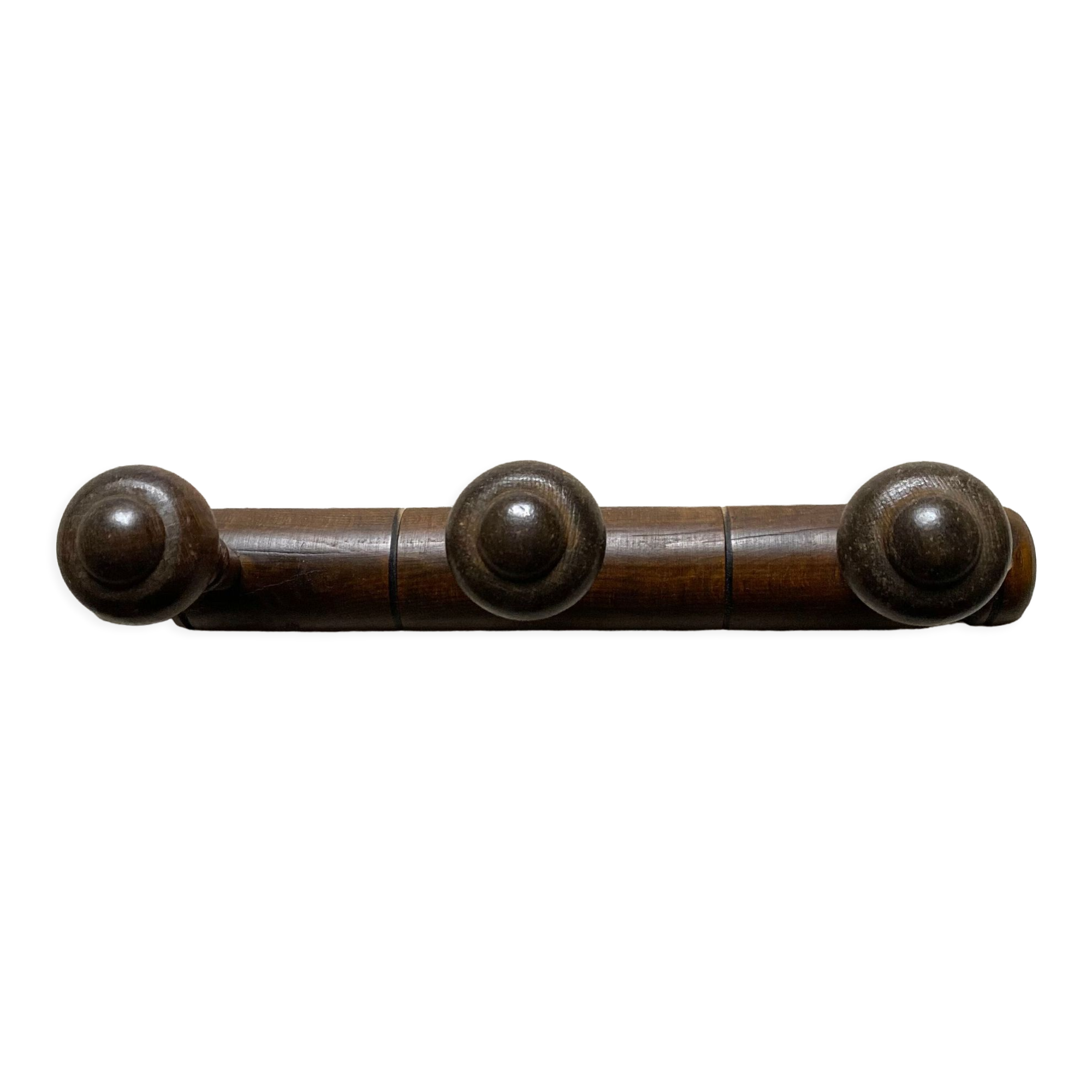 Vintage wall coat rack