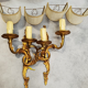 Appliques bronze shabby chic