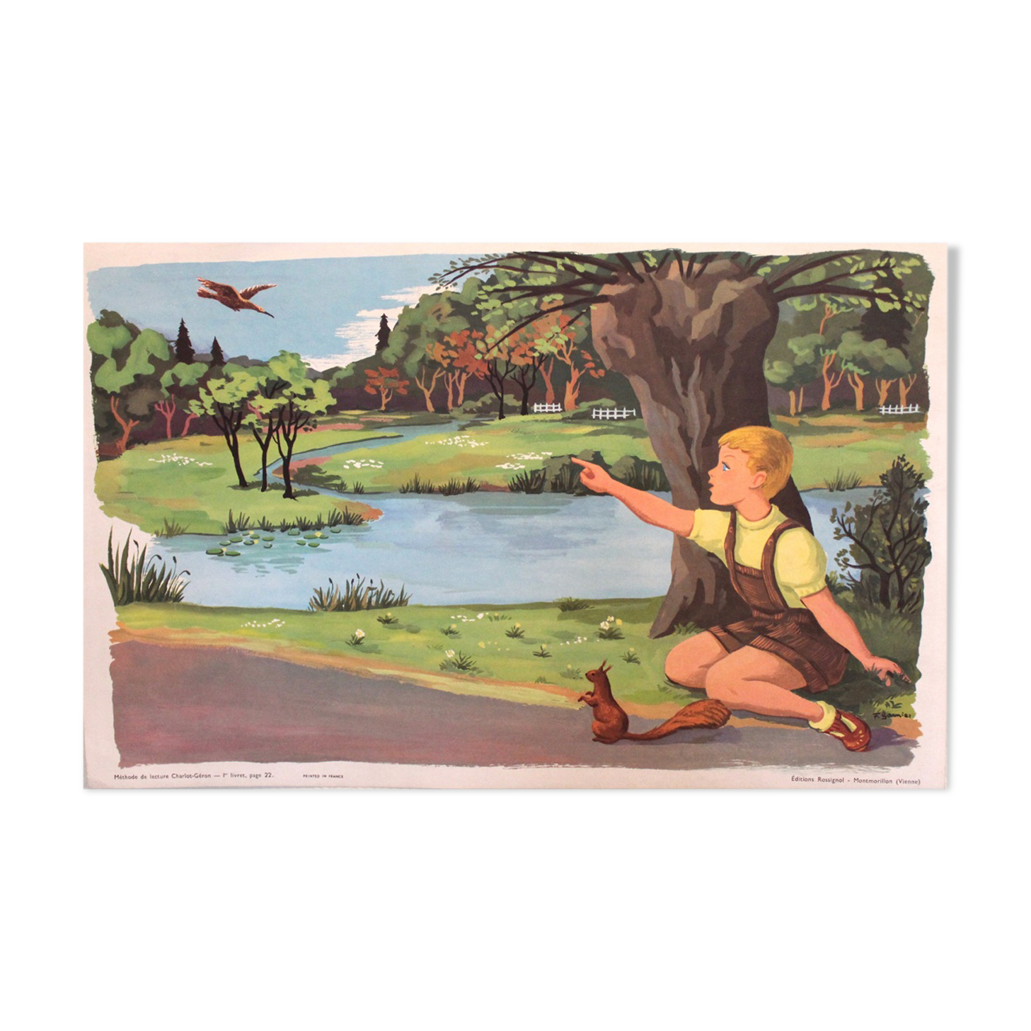 Rossignol school elocution poster