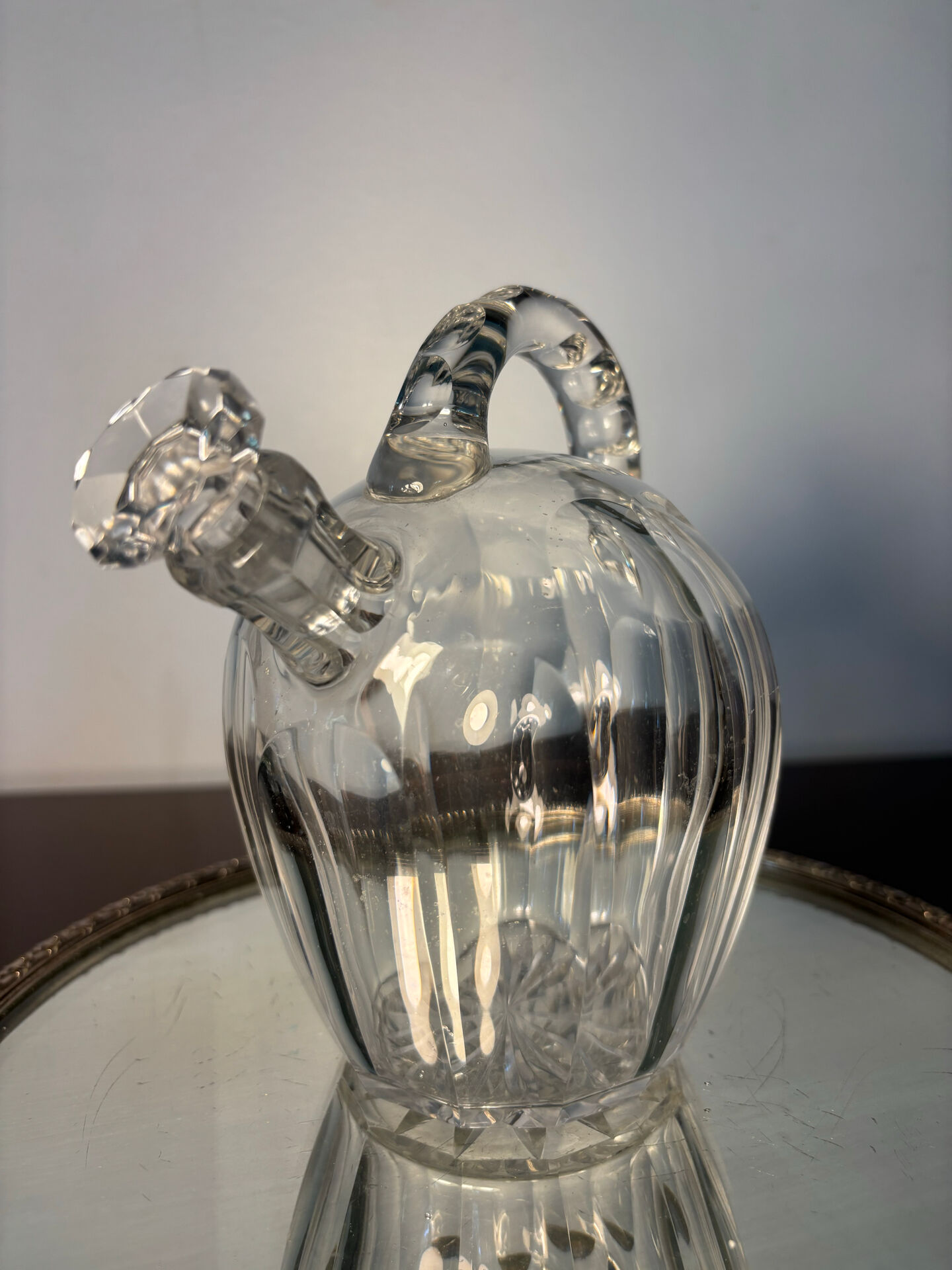 Carafe en cristal Saint Louis début 20eme
