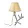 Lampe tripode vintage 1960 cristal