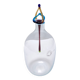 Postmodern Murano Glass Decanter Bottle by Vincenzo Nason, Italy