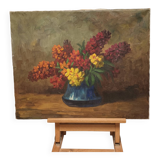 painting still life bouquet