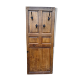 Old oak coatrack
