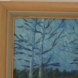 Paysage aux bouleaux par Thorp