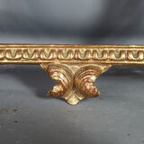 Italian frame nineteenth century. carved wood gilding gold leaf of leaf origin foliage 38,5x28,7 cm SB