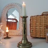 Vintage push candle holder