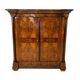 Biedermeier Wardrobe, Walnut Veneer, South Germany circa 1820