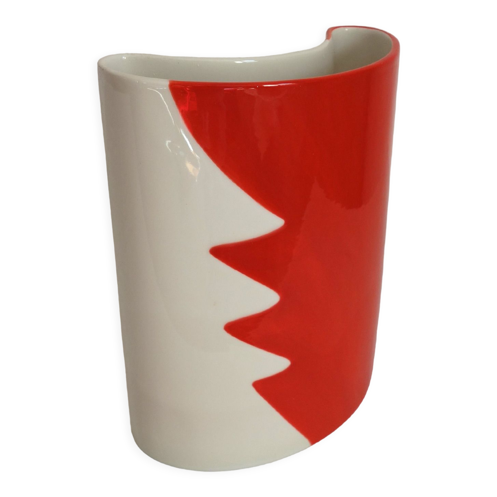 Paco ceramic vase, Belgium, 60s