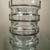 Val Saint Lambert Art Deco crystal vase