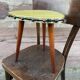 coffee table door plant mid-century vintage cocktail 1960