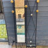 Wardrobe, wall-mounted coat rack, 1950s