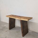 Bench / raw wood stool workshop