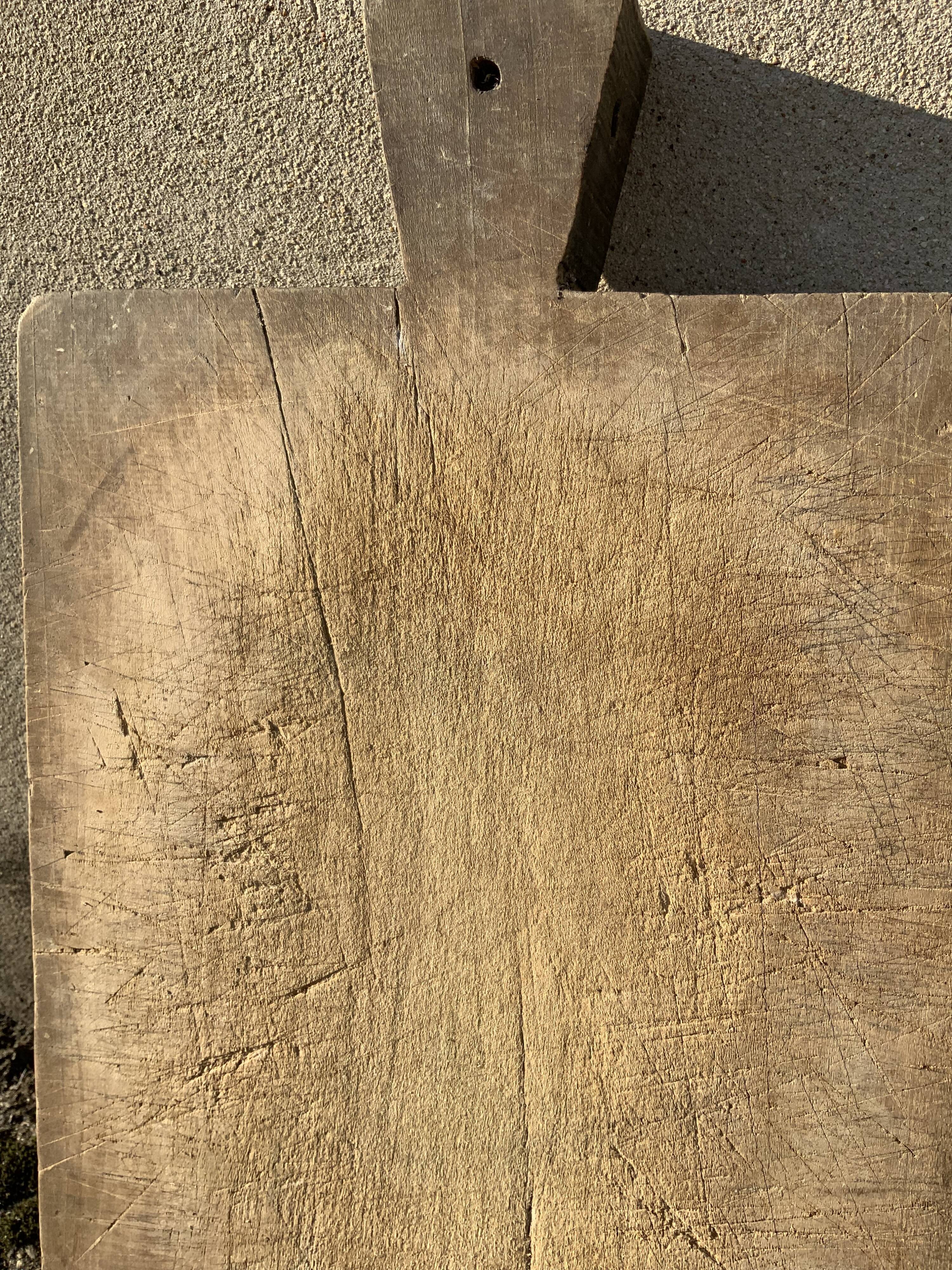 Solid wood cutting board butcher's trade object vintage retro deco