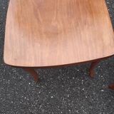 Set of 3 curved wood bistro chairs