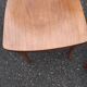 Set of 3 curved wood bistro chairs