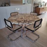 Marble dining table 70s