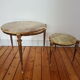 Tables gigognes en marbre
