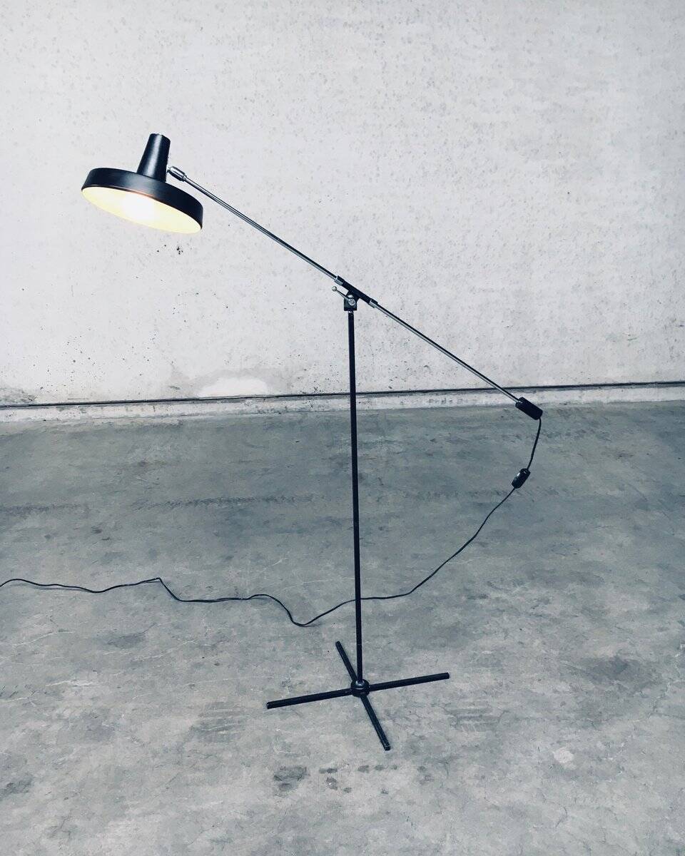 Mid-Century Modern Counterbalance Floor Lamp by Boulanger, Belgium, 1960s