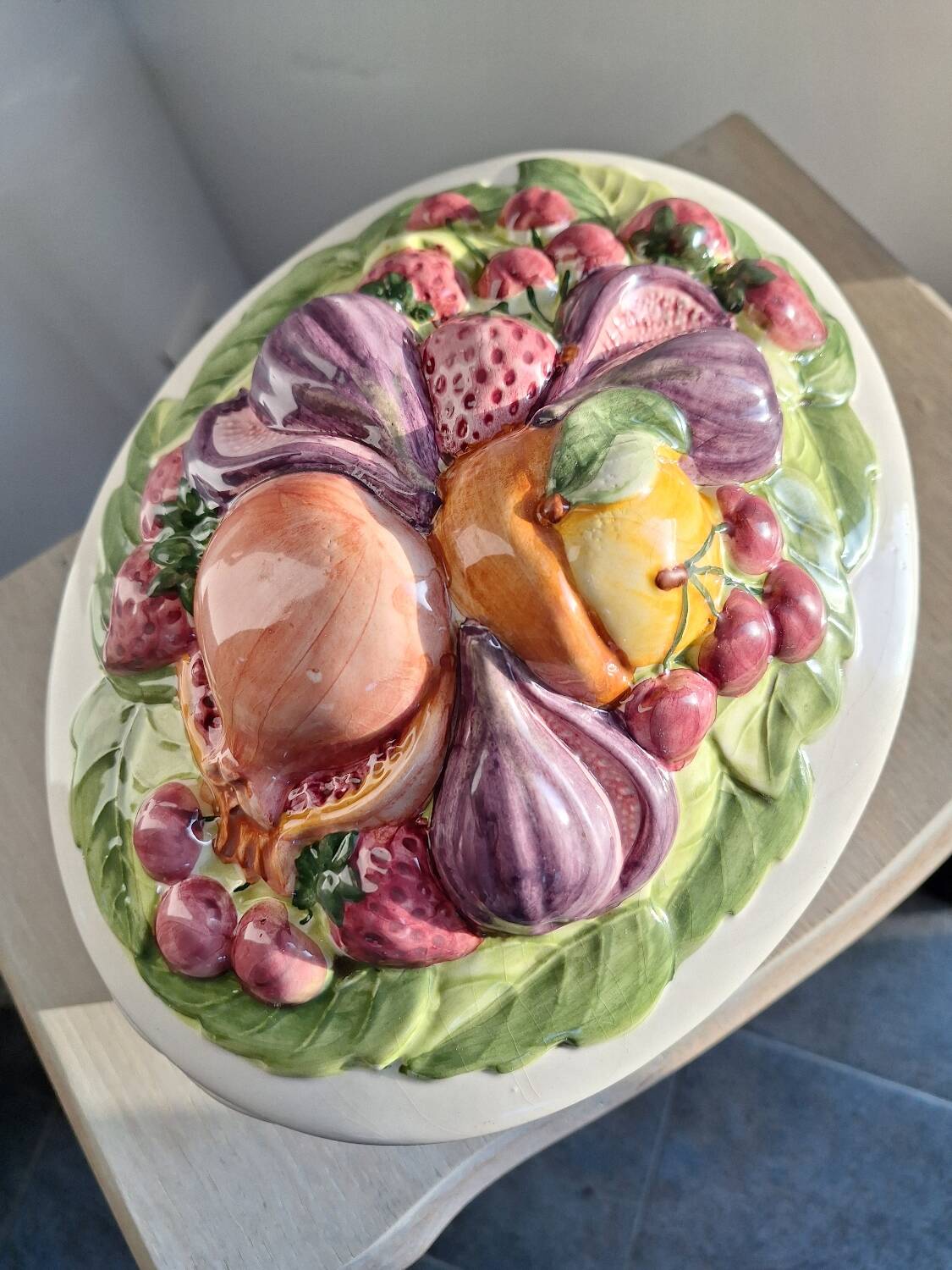 1950 barbotine terrine