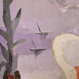 André Auclair, Cactus with Birds (circa 1960)