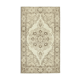 Hand-Knotted Vintage Turkish Beige Carpet 168 cm x 286 cm - 38884