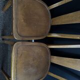 Bistro table and set of 3 bistro chairs
