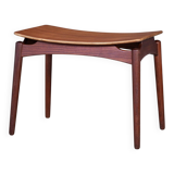 Teak stool by Sigfred Omann for Ølholm Møbelfabrik, Denmark, 1950s